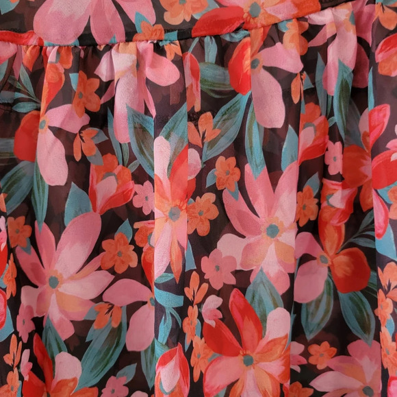 Beach Riot Joslyn Dress in Fiery Plumeria NEW - Picture 10 of 10